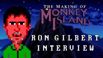 Ron Gilbert interview (The Making of Monkey Island – Behind The Scenes)