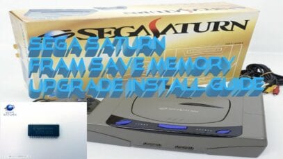 Sega Saturn Upgrades Part 1- FRAM Mod