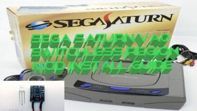 Sega Saturn Upgrades Part 2- VA0 Switchless Region Mod