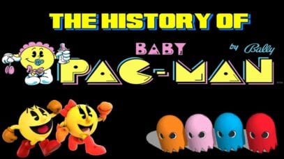The History of Baby Pac-Man – the videogame pinball hybrid – arcade documentary