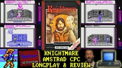 [AMSTRAD CPC] Knightmare – Longplay & Review