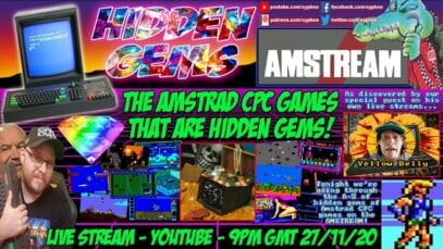 [AMSTRAD CPC] The A-Z Of Hidden Gems (Games) On The Amstrad CPC! Featuring Yellow Belly! [AMSTREAM]