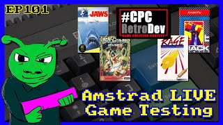 Amstrad LIVE Game Testing Ep101 – CPCRetroDev2020! Edition!