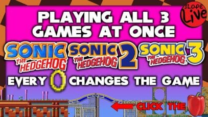 Every time I get a ring it changes the sonic game – SGR Live!