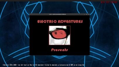 Package: Cavern Fighter (Colecovision) by Electric Adventures & Behind The Scenes Beta Test Footage