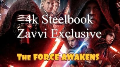 Star Wars – Episode 7 – The Force Awakens – 4k Steelbook – Zavvi Exclusive
