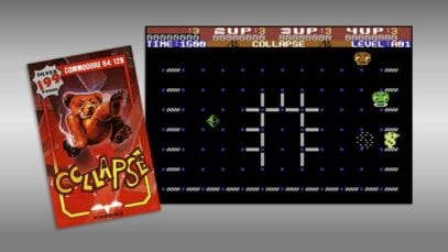 The Silverbird Selection Game Review – Collapse (Commodore 64)