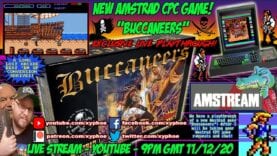 [AMSTRAD CPC] NEW GAME “Buccaneers” First Live Playthrough! Then Amstrad Game Requests! [AMSTREAM]