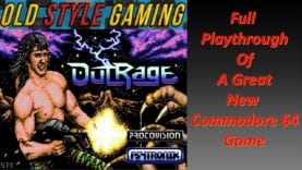 Commodore 64 Outrage (Youtube first full playthrough of a great new game)