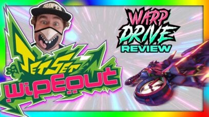 JET SET RADIO + WIPEOUT = THIS GAME! | Warp Drive: review- SGR
