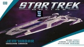 Star Trek Online The Official Starships Collection By Eaglemoss. Issue 8. Jem’Hadar Vanguard Carrier