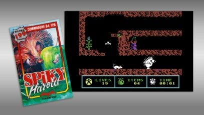 The Silverbird Selection Game Review – Spiky Harold (Commodore 64)