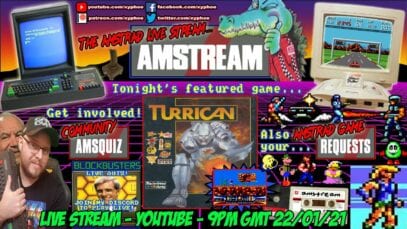 [AMSTRAD CPC] AMSTREAM – TURRICAN (Live Longplay), AMSQUIZ (Blockbusters) & Amstrad Game Requests!!
