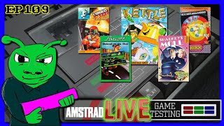 Amstrad LIVE Game Testing Ep109 Feat Kettle & Roland on the Run