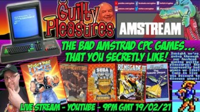 [AMSTRAD CPC] 😳 GUILTY PLEASURES! 😈 The Bad Amstrad CPC Games… That You Secretly Like! [AMSTREAM]