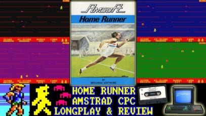 [AMSTRAD CPC] Home Runner – Longplay & Review