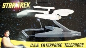 Star Trek USS Enterprise Telephone Unboxing