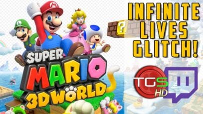 Super Mario 3D World Infinite Lives Glitch! Nintendo Switch – Level 1-2 Koopa Troopa Cave – TGSHD