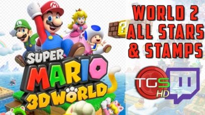 Super Mario 3D World – World 2 Walkthrough – 100% All Stars and Stamps