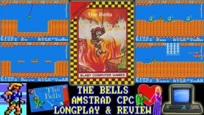 [AMSTRAD CPC] The Bells – Longplay & Review (Hunchback Clone!)