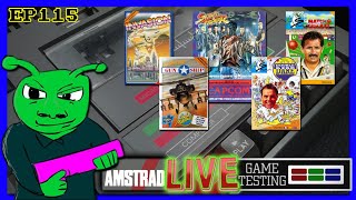 Amstrad LIVE Game Testing Ep115 Feat Operation Gunship & Street Fighter