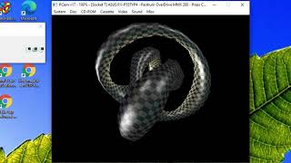 PCEm v17 as Pentium 200MMX, Voodoo3, SB16AWE Running Windows98 & 3DMark99