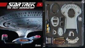 Star Trek TNG Build The U.S.S. Enterprise NCC-1701-D By Eaglemoss/Hero Collector. Stage 1 Assembly
