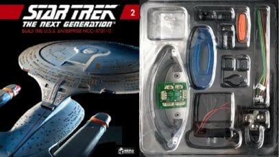 Star Trek TNG Build The U.S.S. Enterprise NCC-1701-D By Eaglemoss/Hero Collector. Stage 3 Assembly