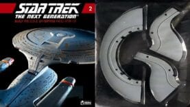 Star Trek TNG Build The U.S.S. Enterprise NCC-1701-D By Eaglemoss/Hero Collector. Stage 5 Assembly