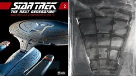 Star Trek TNG Build The U.S.S. Enterprise NCC-1701-D By Eaglemoss/Hero Collector. Stage 6 Assembly