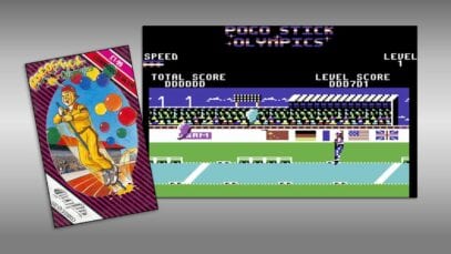The Silverbird Selection Game Review – Pogo Stick Olympics (Commodore 64)