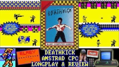 [AMSTRAD CPC] Deathkick – Longplay & Review (Worst Amstrad Game Ever?! The Live Stream Edit!)