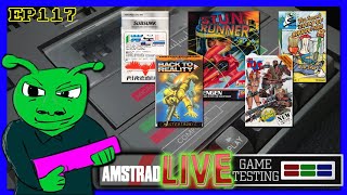 Amstrad LIVE Game Testing Ep117 Feat S.T.U.N Runner & The Hit Squad