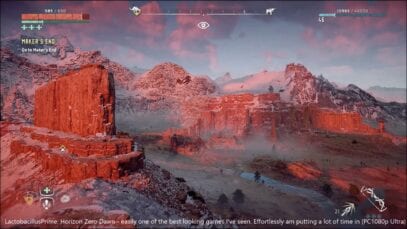 Hoizon Zero Dawn – Effortlessly Putting A Lot Of Time Into This Amazing Looking Game (Capture Fail)