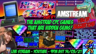 [AMSTRAD CPC] 🕹 AMSTREAM – 💎 Hidden Gems 💎 (Games) On The Amstrad CPC! Part #4 – Viewer Suggestions!