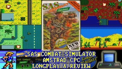 [AMSTRAD CPC] SAS Combat Simulator – Longplay & Review
