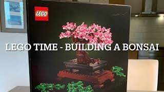 Building a Lego Bonsai Cherry Tree (18+ 10281 878 pcs)
