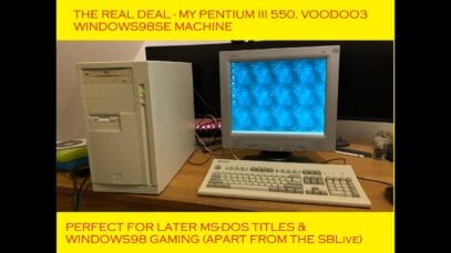 The Real Deal Pentium III Retro PC – Which I Try To Emulate In PCEm