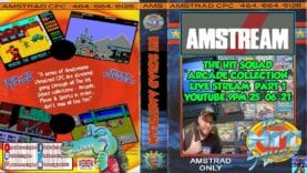 [AMSTRAD CPC] 🕹 AMSTREAM ⭐️ “THE HIT SQUAD – ARCADE COLLECTION”! ⭐️ Part #1 🕹  [LIVE STREAM]