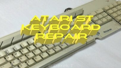 Atari ST Key Replace Repair