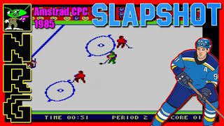 NRG: 5-10 Minutes of Gameplay – Slapshot [Amstrad CPC]