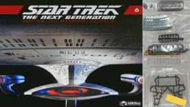 Star Trek TNG Build The U.S.S. Enterprise NCC-1701-D By Eaglemoss/Hero Collector. Stage 6.1 Assembly