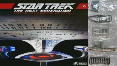 Star Trek TNG Build The U.S.S. Enterprise NCC-1701-D By Eaglemoss/Hero Collector. Stage 6.2 Assembly