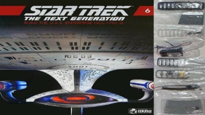 Star Trek TNG Build The U.S.S. Enterprise NCC-1701-D By Eaglemoss/Hero Collector. Stage 6.3 Assembly
