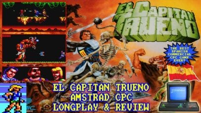 [AMSTRAD CPC] El Capitan Trueno – Longplay & Review (Captain Thunder) Best Spanish CPC Game Ever?