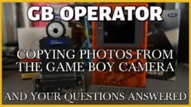 GB OPERATOR – Game Boy Camera functionality, and questions answered