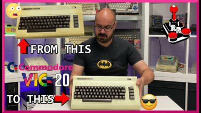 Restoring the Commodore VIC-20 | Scrubbed up nicely