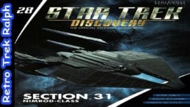 Star Trek Discovery: Issue 28: Section 31 Nimrod-Class. Model Review By Eaglemoss/Hero Collector.