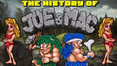 The History of Joe & Mac Caveman Ninja – arcade console documentary Tatakae Genshijin