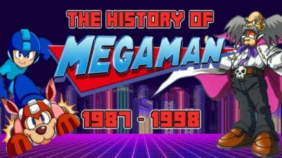 The History of Mega Man 1987 – 1998  Arcade Console Documentary